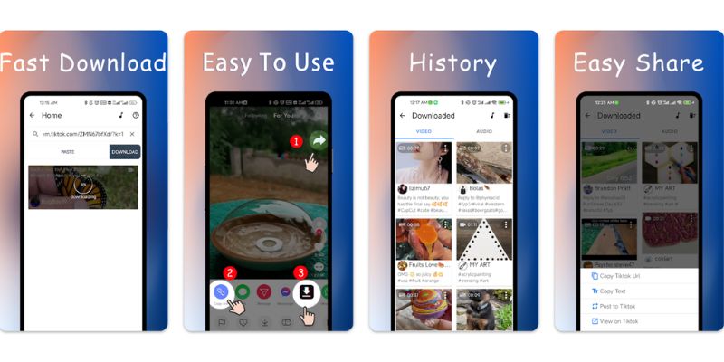 tiksaver app tải video tiktok
