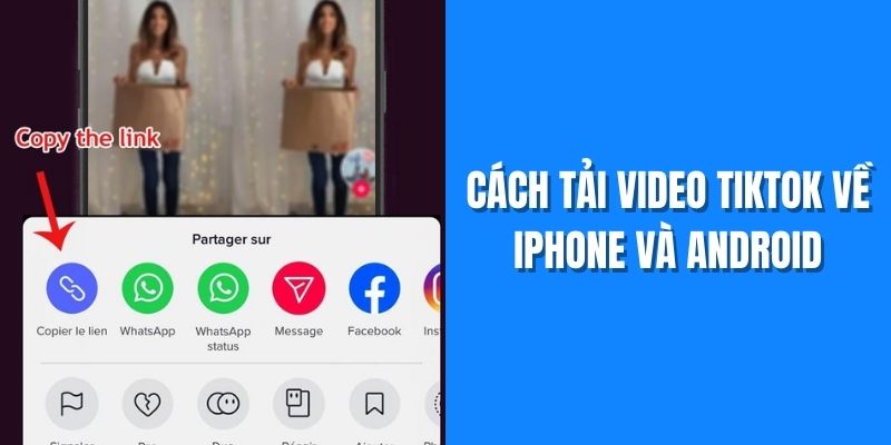 Sao chép link trên điện thoại Android