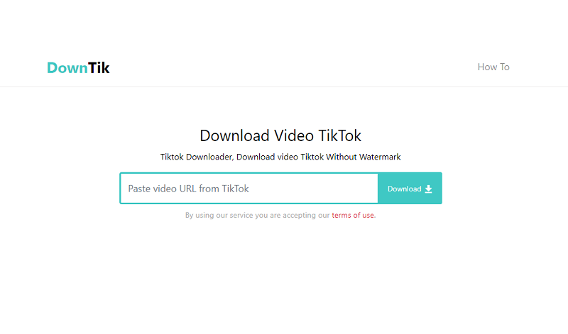 Download TikTok Videos with By Click Downloader